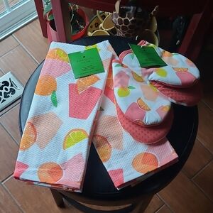 ♠️🍊🍋Kate Spade Citrus Kitchen Set -